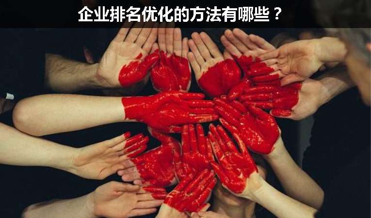 企業(yè)排名優(yōu)化的方法有哪些？